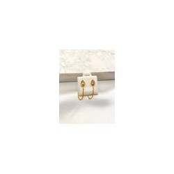 Arete Cristal Cadena Acero