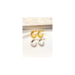 Arracada Curve Chica Acero