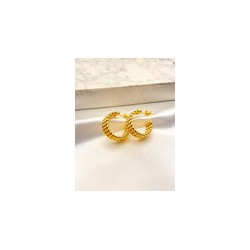 Arracada Trenzada Triple