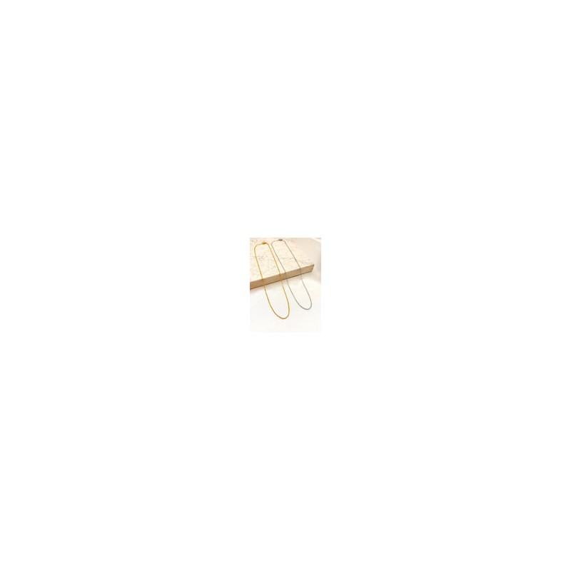 Cadena Sencilla 1mm Acero