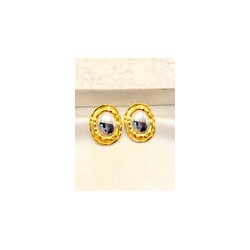 Arete Oval Bicolor Acero