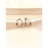 Arete Curvo Zirconias Acero