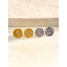 Arete Circulo Zirconia Acero