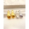 Arete Gancho Rayado Acero