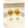 Arete Conchita Perla Acero