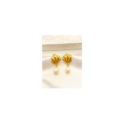Arete Conchita Perla Acero