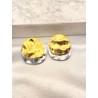 Arete Circulos Bicolor Acero