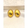 Arete Oval Zirconias Acero
