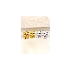 Arete Rectangulo Martillado Acero