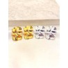 Arete Rectangulo Martillado Acero