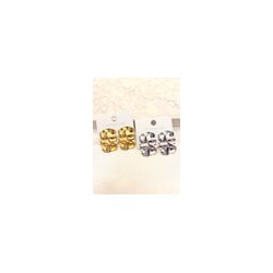 Arete Rectangulo Martillado Acero