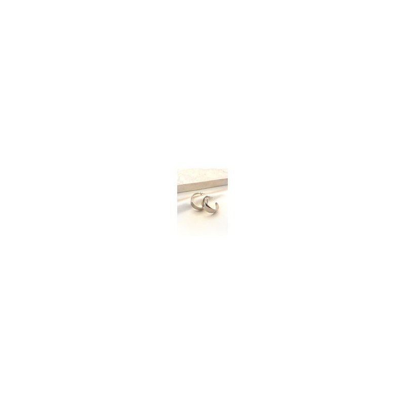 Arracada Clasica 30mm Acero