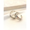 Arracada Clasica 30mm Acero