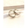 Arracada Clasica 30mm Acero