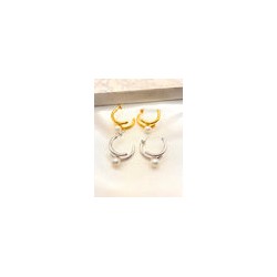 Arracada Half Hoop Acero