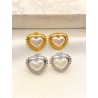 Arete Corazon Boleado Acero