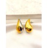 Arete Gota Bicolor Acero
