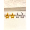 Arete Estrella Colgante Acero