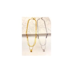 Collar Snake Droop Acero