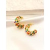 Arracada Colors Chunky Acero