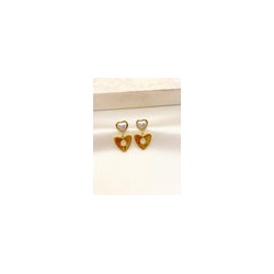 Arete Corazon Hueco Acero