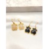 Arete Osito Colgante Acero