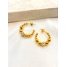 Arracada Balines Zirconia Acero