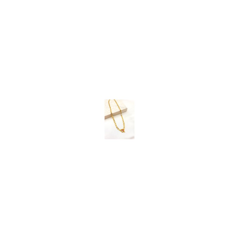 Cadena Broche “T” Ojito Acero