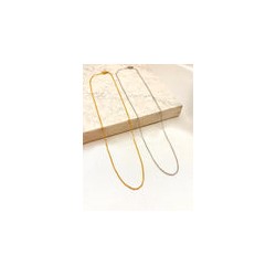 Cadena Sencilla 1mm Acero