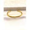 Pulsera Zirconia Oval Acero