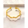 Pulsera Aro Entrelazado Acero