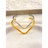 Pulsera Aro Ondas Acero