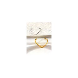 Pulsera Aro Ondas Acero