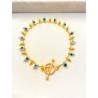 Pulsera Ojito Colgante Broche T
