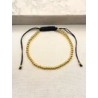 Pulsera Tejida Balines 3mm