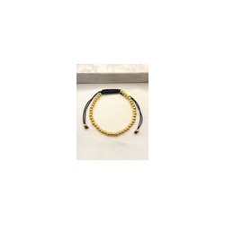 Pulsera Tejida Balines 4mm