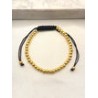 Pulsera Tejida Balines 4mm