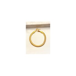 Pulsera Snake Ancha Acero