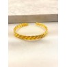 Pulsera Aro Torsal Plano Acero