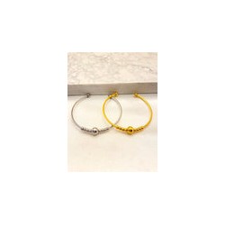Pulsera Cordon Balines Acero