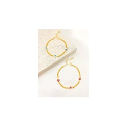 Pulsera Cadena 3 Ojitos