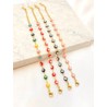 Pulsera Ojito Acero 6mm