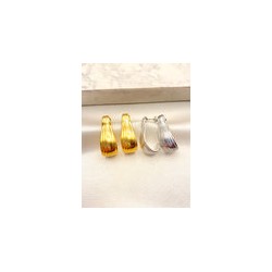 Arete Gancho Rayado Acero