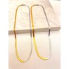 Cadena Snake Bicolor 3 y 4mm Acero