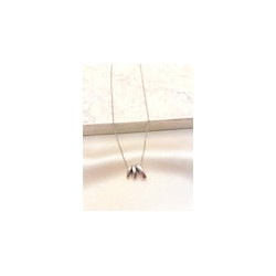 Collar Triple Ovalo Acero