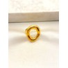 Anillo Ovalo Silueta Acero
