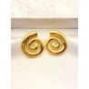 Arracada Caracol Acero