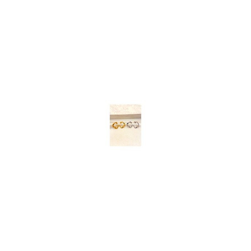 Arete Twisted Perla Acero