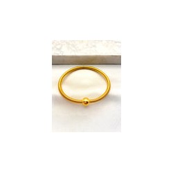 Pulsera Resorte con Balin Acero
