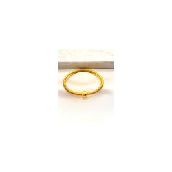Pulsera Resorte con Balin Acero